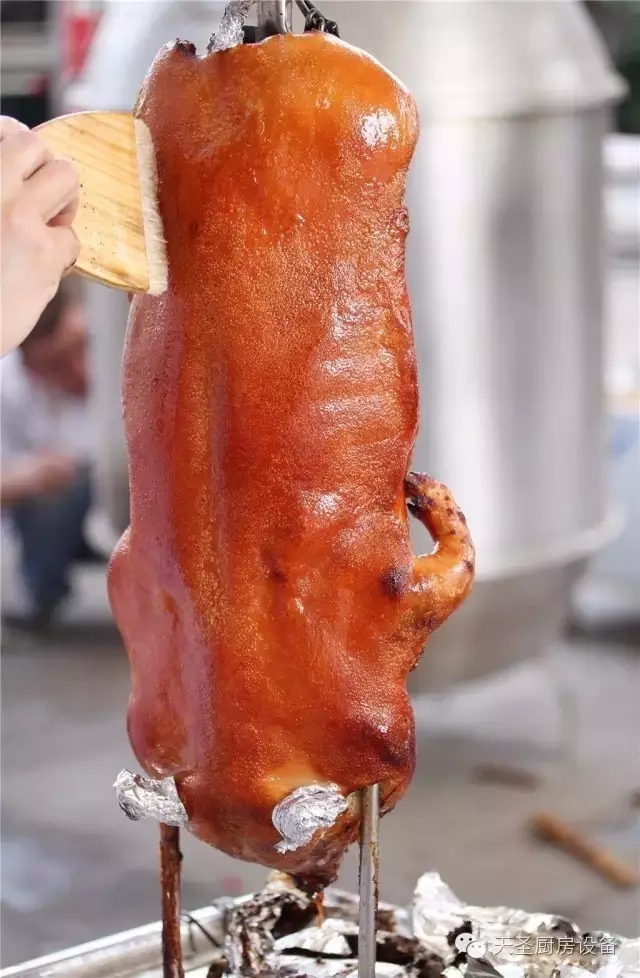 给猪上油