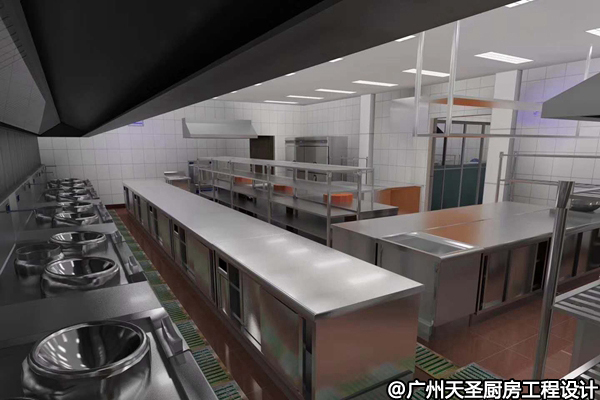 商用厨房布局2