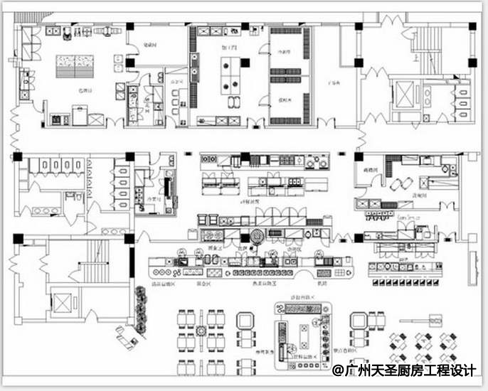 酒店商用厨房